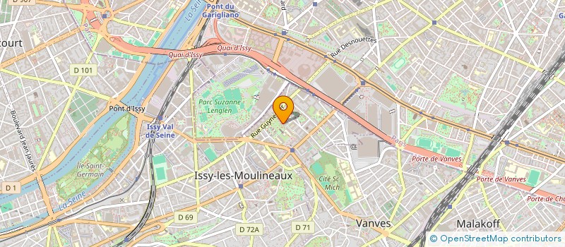 localisation de l'entreprise UMANIDIS DISTRIBUTION SERVICES à ISSY-LES-MOULINEAUX