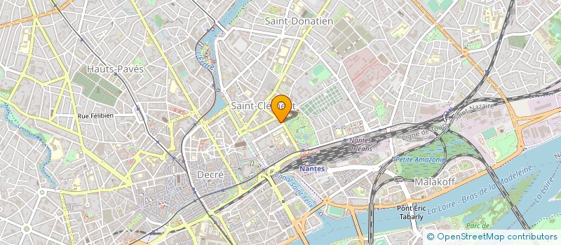 localisation de l'entreprise UMANIT à NANTES