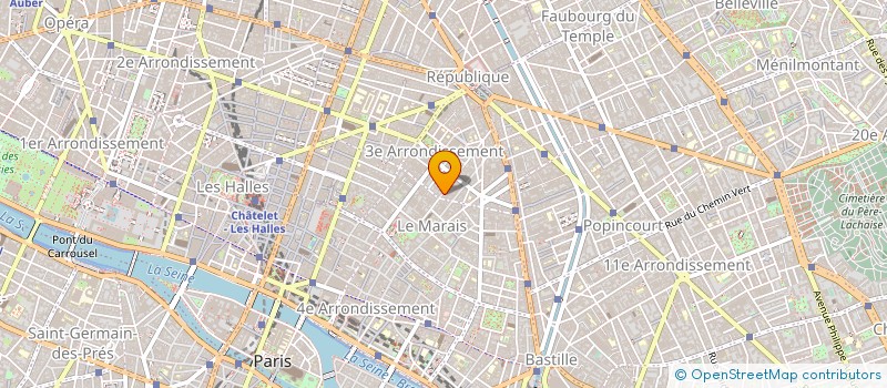 localisation de l'entreprise UMANITI  PARIS