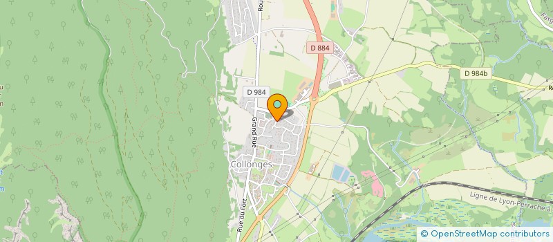 localisation de l'entreprise UMANN BRAZILIAN JIU-JITSU  COLLONGES