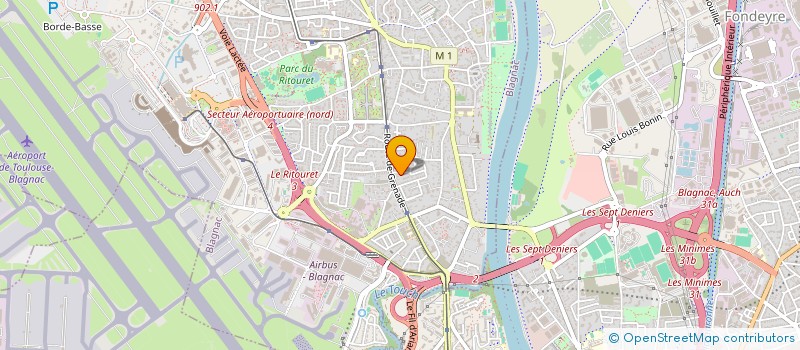 localisation de l'entreprise UMANOVE à TOULOUSE