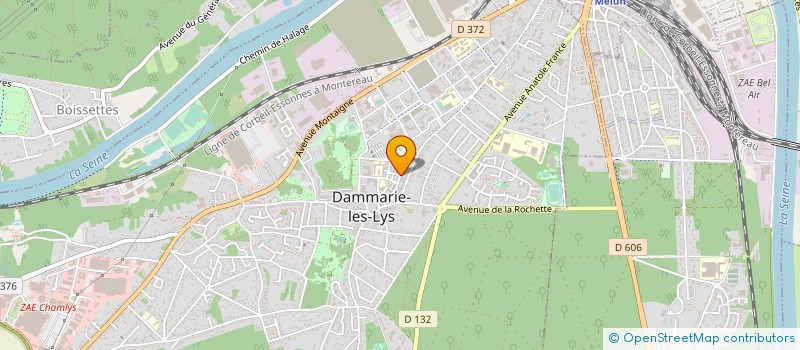 localisation de l'entreprise UMAR PRO à DAMMARIE-LES-LYS