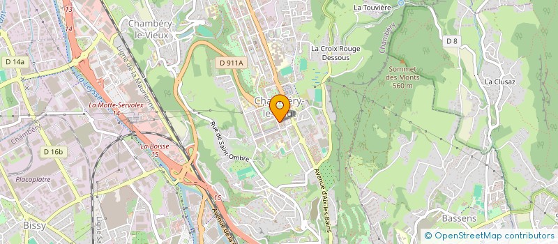 localisation de l'entreprise UMAY FACADE  CHAMBERY