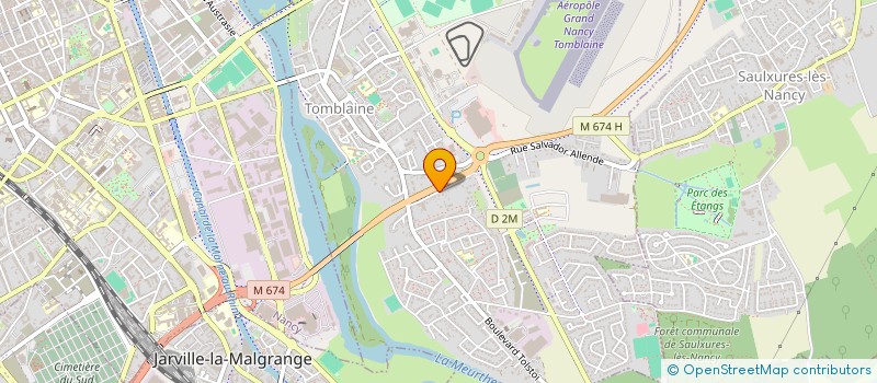 localisation de l'entreprise UMBE  TOMBLAINE