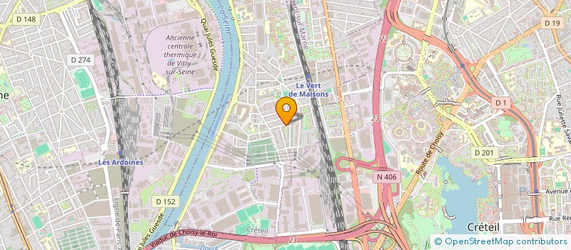 localisation de l'entreprise UMBER-DRIVE à ALFORTVILLE