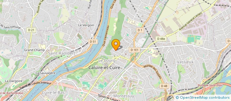 localisation de l'entreprise UMBERTO  CALUIRE-ET-CUIRE