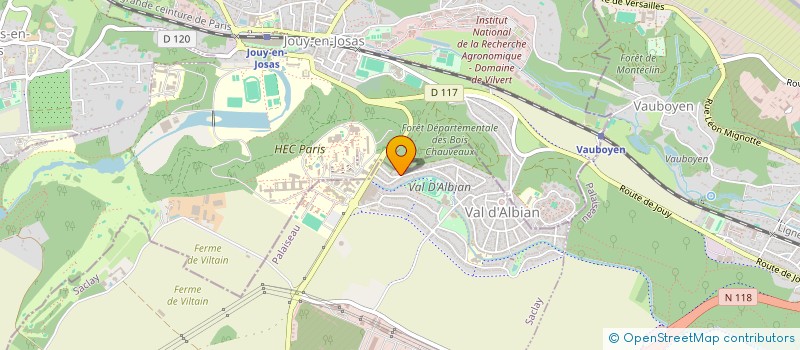 localisation de l'entreprise UMBO  SACLAY