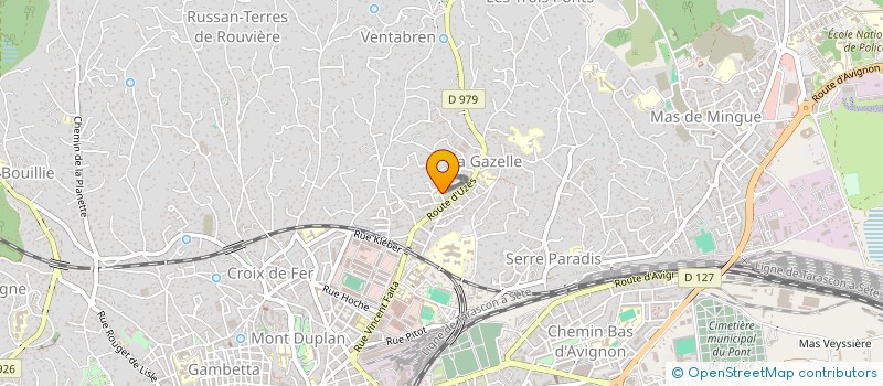 localisation de l'entreprise UMBRELLA  NIMES