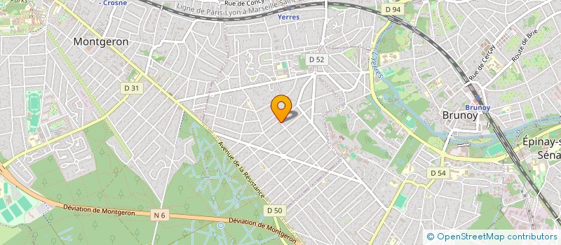 localisation de l'entreprise UMBRIMMO  YERRES