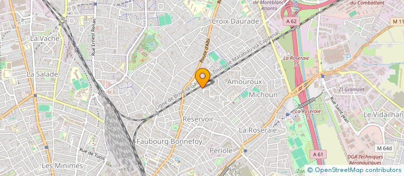 localisation de l'entreprise UMC BATIMENT  TOULOUSE