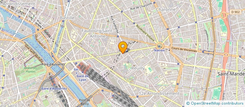localisation de l'entreprise UMCEBO à PARIS
