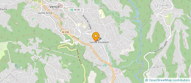 localisation de l'entreprise UMDF à VENCE