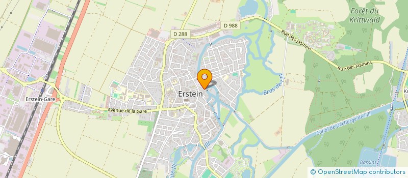 localisation de l'entreprise UME  ERSTEIN