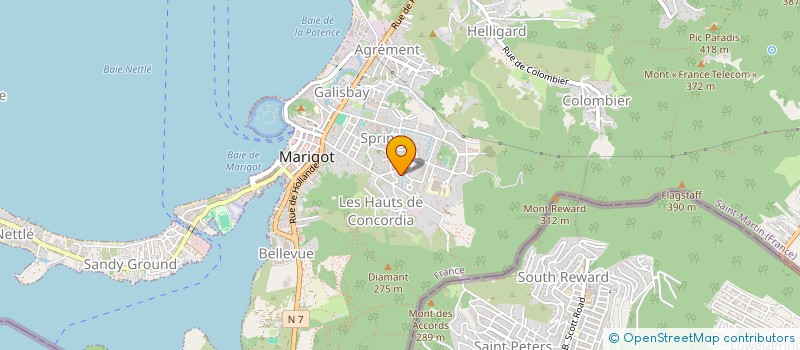 localisation de l'entreprise UME SUPERMARKET  SAINT MARTIN