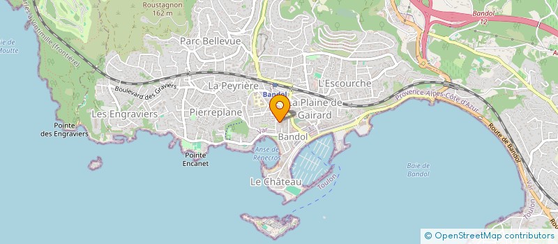 localisation de l'entreprise UMEA  BANDOL