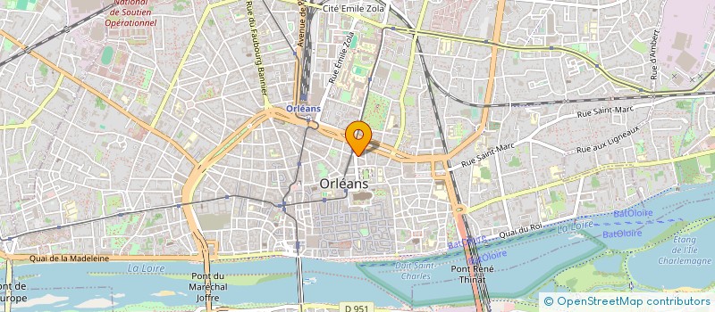 localisation de l'entreprise UMEAREN à ORLEANS