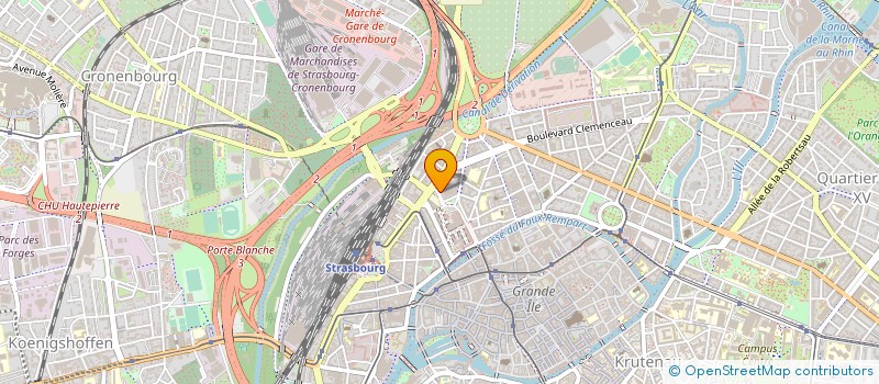 localisation de l'entreprise UMETA FRANCE à STRASBOURG