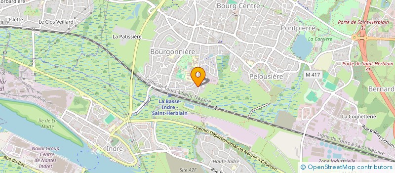 localisation de l'entreprise UMG  SAINT-HERBLAIN