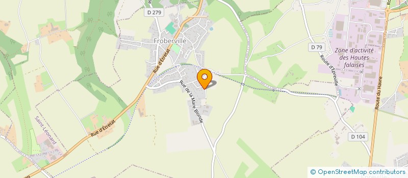 localisation de l'entreprise UMI  FROBERVILLE