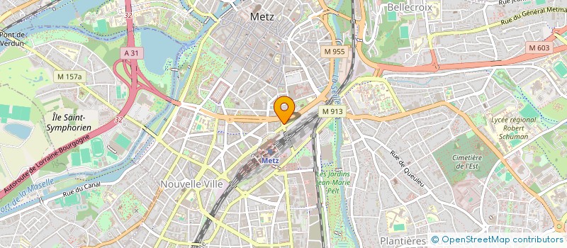 localisation de l'entreprise UMI CONSEIL  METZ