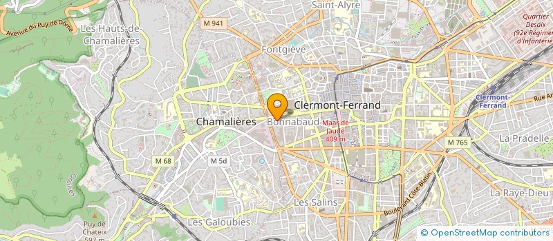 localisation de l'entreprise UMI TO AME à CLERMONT-FERRAND
