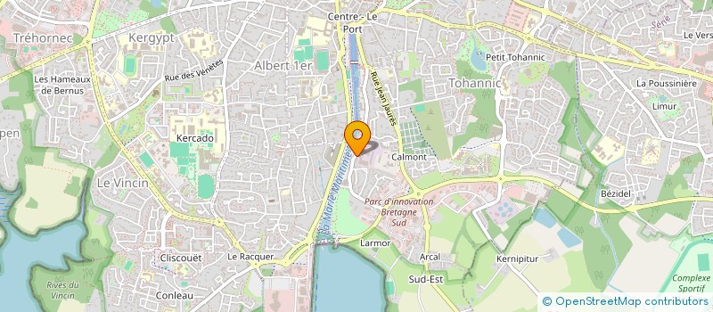 localisation de l'entreprise UMIH 56 à VANNES