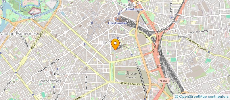 localisation de l'entreprise UMIH HAUTS DE FRANCE à LILLE