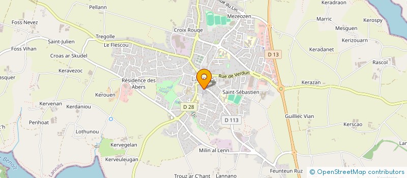 localisation de l'entreprise UMIKO à LANNILIS