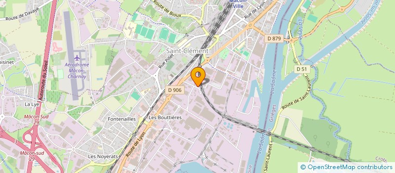 localisation de l'entreprise UMITA  MACON