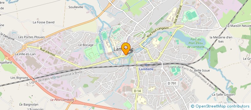 localisation de l'entreprise UMITAI  LAMBALLE-ARMOR