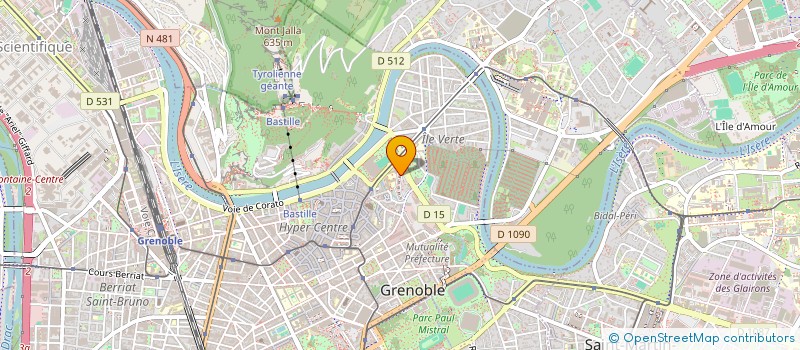 localisation de l'entreprise UMLB & ASSOCIES, FRANCE à GRENOBLE