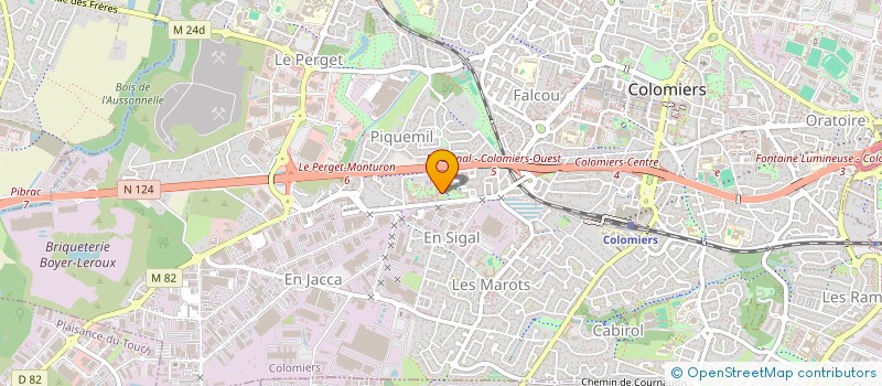 localisation de l'entreprise UMM-05 à COLOMIERS