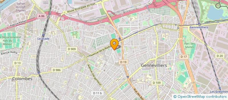 localisation de l'entreprise UMMATI SAP à ASNIERES-SUR-SEINE