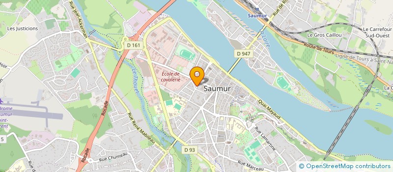 localisation de l'entreprise UMOND  SAUMUR