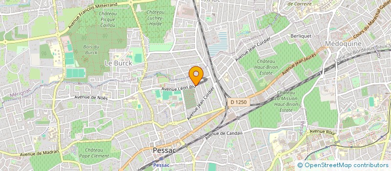 localisation de l'entreprise UMPACTE à PESSAC