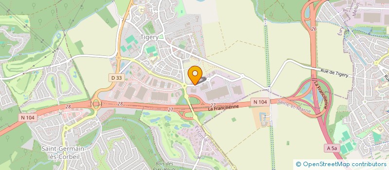 localisation de l'entreprise UMPSA PRO  TIGERY