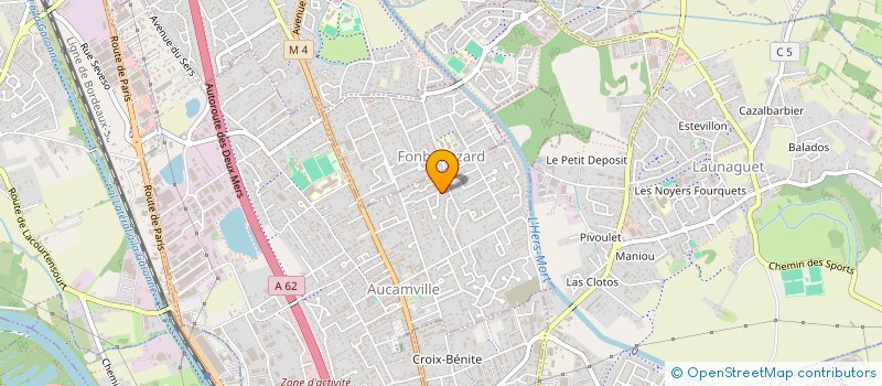 localisation de l'entreprise UMS DISTRIBUTION à AUCAMVILLE