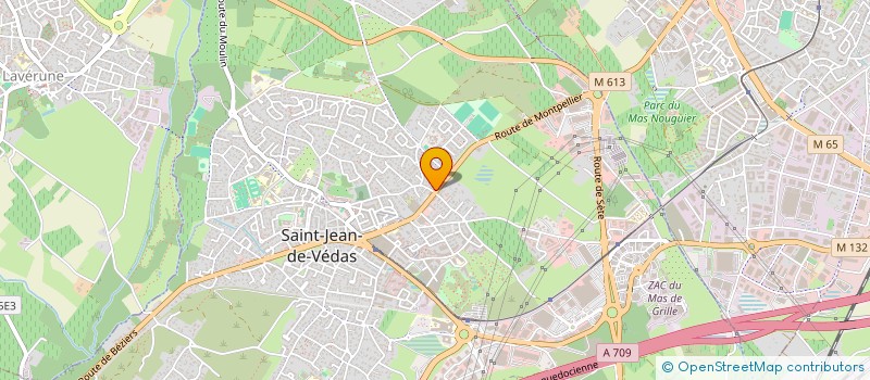 localisation de l'entreprise UMS MATERIAUX à SAINT-JEAN-DE-VEDAS
