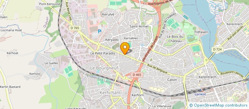 localisation de l'entreprise UMURYANGO  LORIENT