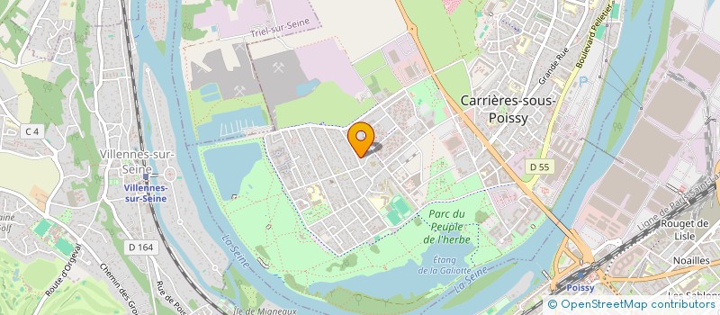 localisation de l'entreprise UMUT  CARRIERES-SOUS-POISSY