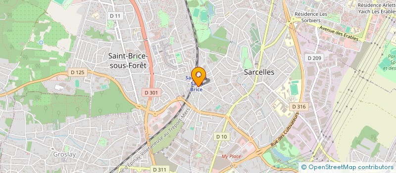 localisation de l'entreprise UMUT à SARCELLES