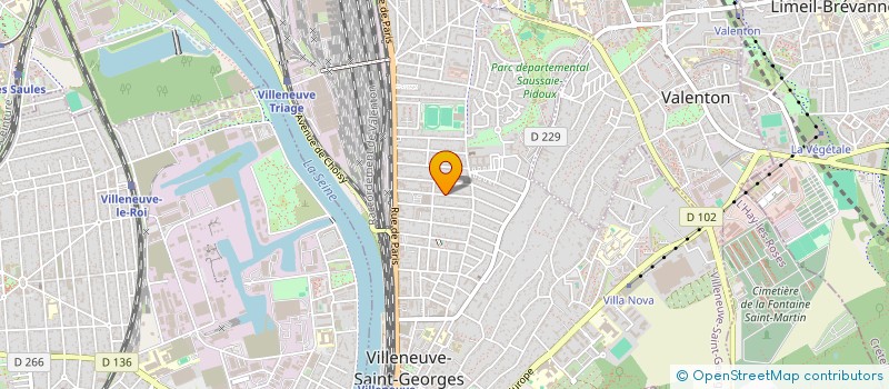 localisation de l'entreprise UMUT  VILLENEUVE-SAINT-GEORGES