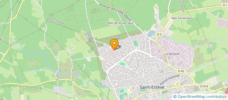 localisation de l'entreprise UMUT  SAINT-ESTEVE