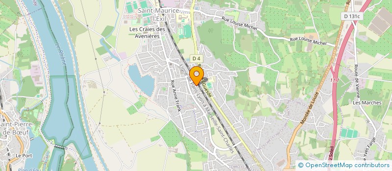 localisation de l'entreprise UMUT B&M  SAINT-MAURICE-L'EXIL