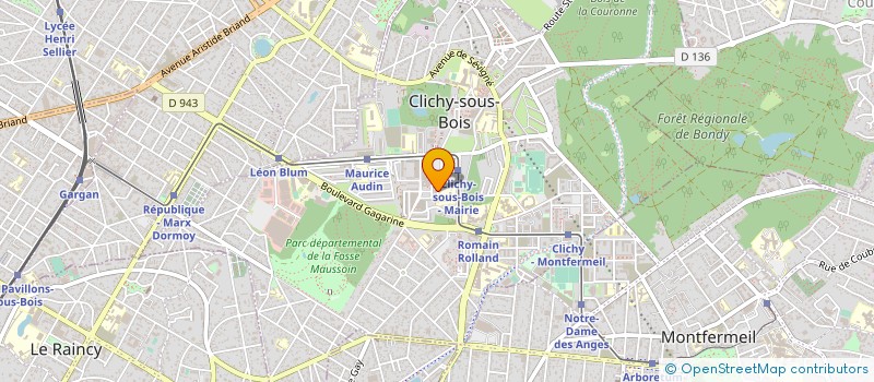 localisation de l'entreprise UMUT ETANCH à CLICHY-SOUS-BOIS