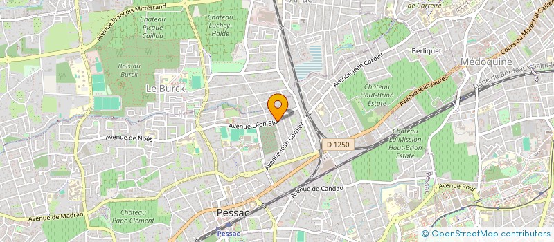 localisation de l'entreprise UMVEST  PESSAC