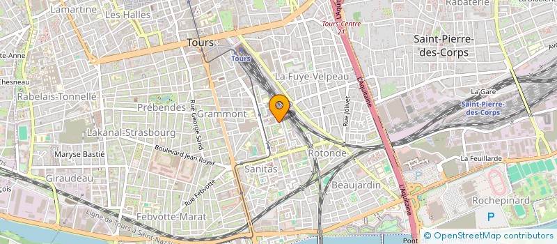 localisation de l'entreprise UMYST  TOURS