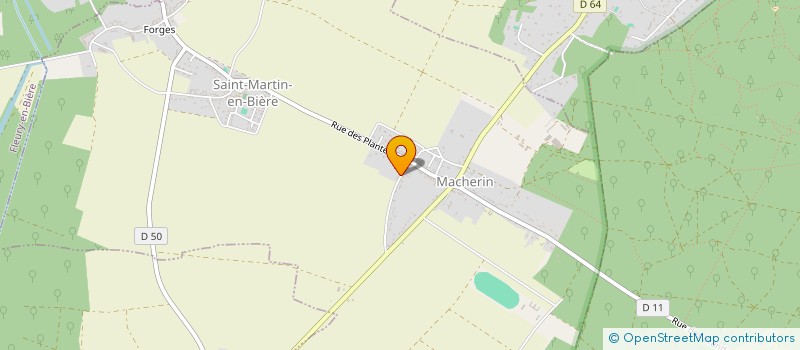 localisation de l'entreprise UN AIR D'AVENTURE  SAINT-MARTIN-EN-BIERE