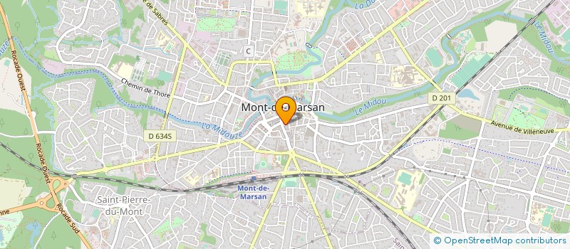localisation de l'entreprise UN AIR D ETE à MONT-DE-MARSAN