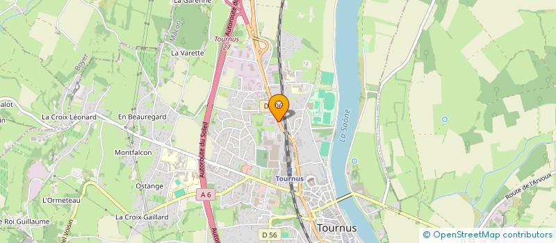 localisation de l'entreprise UN AIR DE BISTRO à TOURNUS